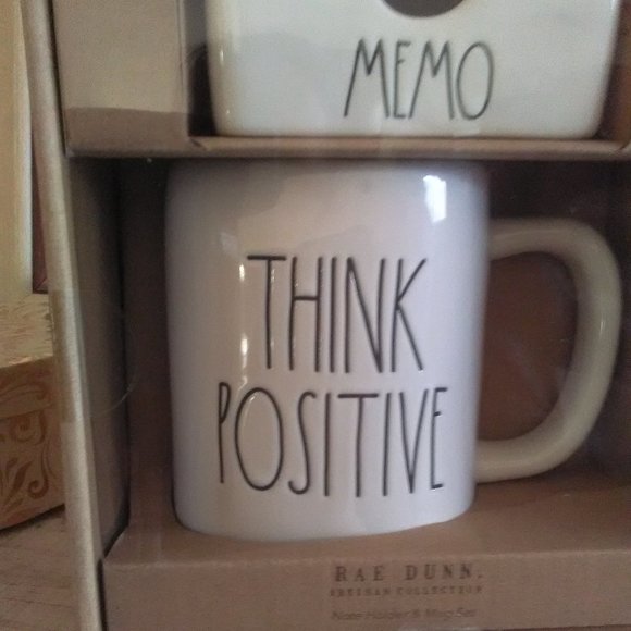 BNIB RAE DUNN Mug and Memo Holder Set - Picture 6 of 7